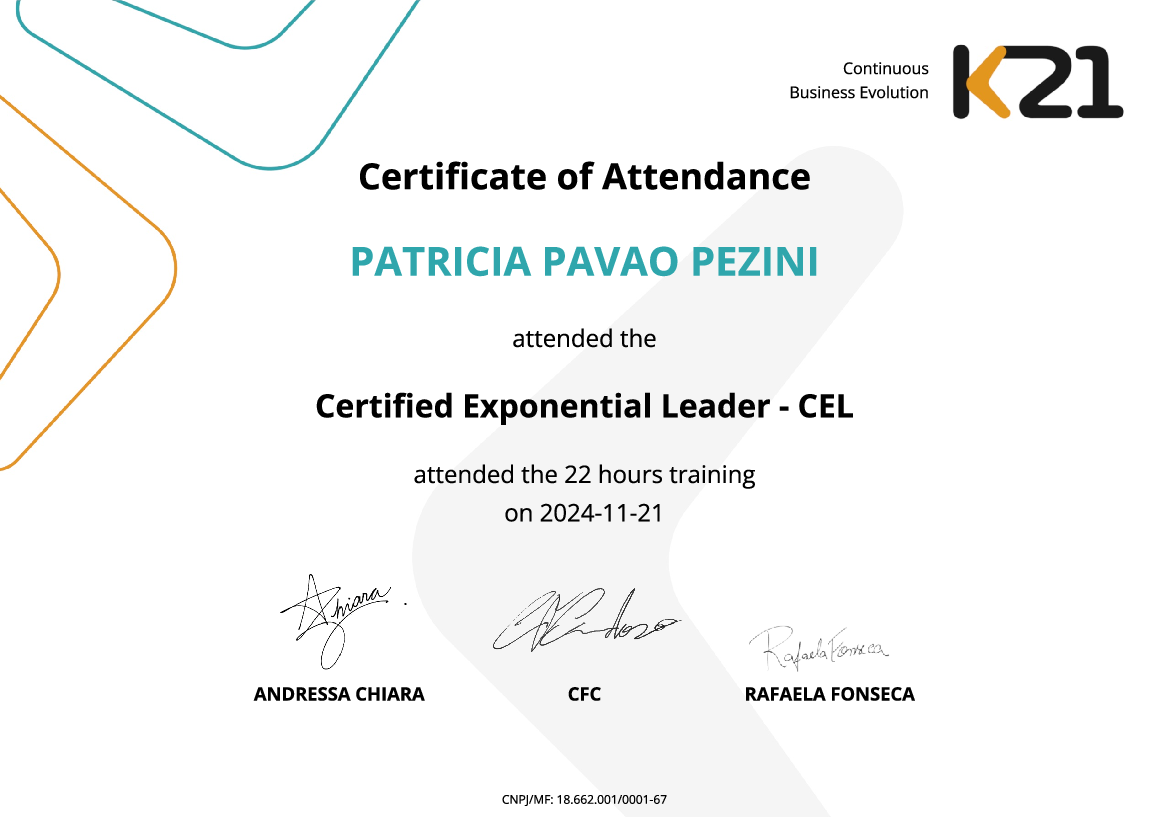 Certificado K21